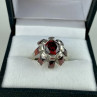 925 Sterling Silver Spessartine 