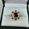 925 Sterling Silver Spessartine 