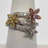 925 Sterling Silver CZ Ring Size 7