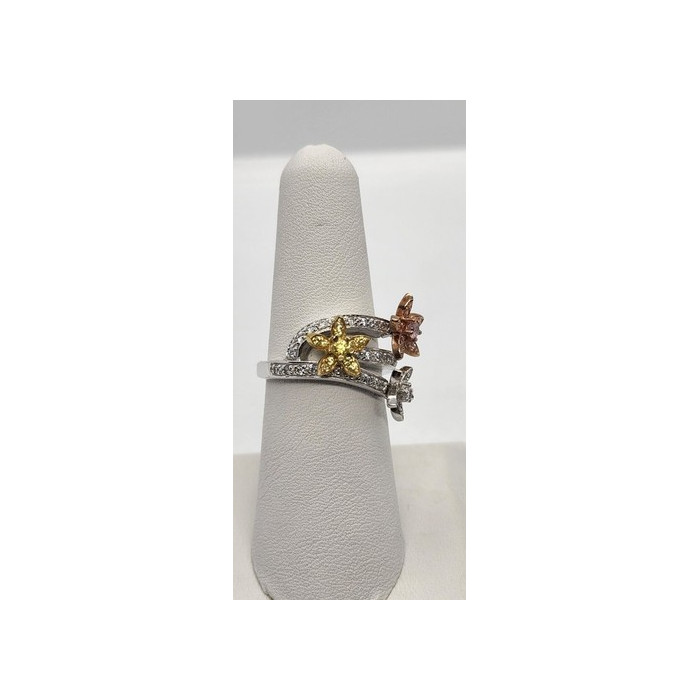 925 Sterling Silver CZ Ring Size 7