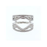 925 Sterling Silver CZ Ring Size 6.5