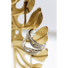 925 Sterling Silver CZ Ring Size 6.5