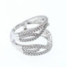 925 Sterling Silver CZ Ring Size 6.5