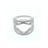 925 Sterling Silver CZ Ring Size 6.5