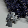 925 Sterling Silver Angel Heart Brooch