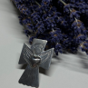925 Sterling Silver Angel Heart Brooch
