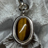 925 Sterling Silver Amber Pendant Length 2.5 Inch