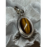 925 STERLING SILVER AMBER PENDANT LENGTH 2.5 Inch