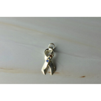 925 Sterling Silver Multicolor CZ Pendant