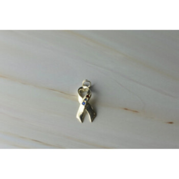 925 Sterling Silver Multicolor CZ Pendant