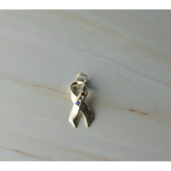 925 Sterling Silver Multicolor CZ Pendant
