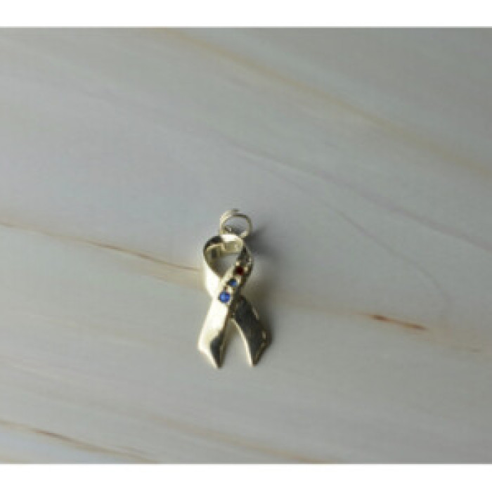 925 Sterling Silver Multicolor CZ Pendant