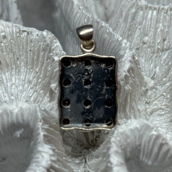 925 Sterling Silver Multicolor Spinel Pendant Length 1.3 Inch