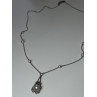 925 STERLING SILVER PEARLS NECKLACE LENGTH 18 INCH ELEGANT