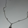 925 Sterling Silver Pearls Necklace Length 18 Inch Elegant