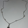 925 Sterling Silver Pearls Necklace Length 18 Inch Elegant