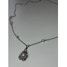 925 STERLING SILVER PEARLS NECKLACE LENGTH 18 INCH ELEGANT