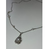 925 STERLING SILVER PEARLS NECKLACE LENGTH 18 INCH ELEGANT