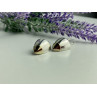 Vintage 925 Sterling Silver Gold Plated Earrings