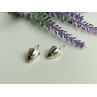 Vintage 925 Sterling Silver Gold Plated Earrings