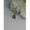 10K YELLOW GOLD CITRINE PENDANT LENGTH 0.40 INCH