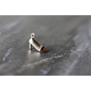 925 Sterling Silver Garnet & Heliodor 