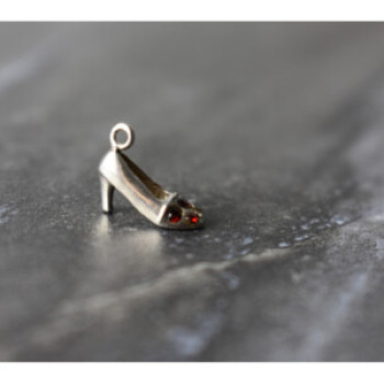 925 Sterling Silver Garnet & Heliodor 