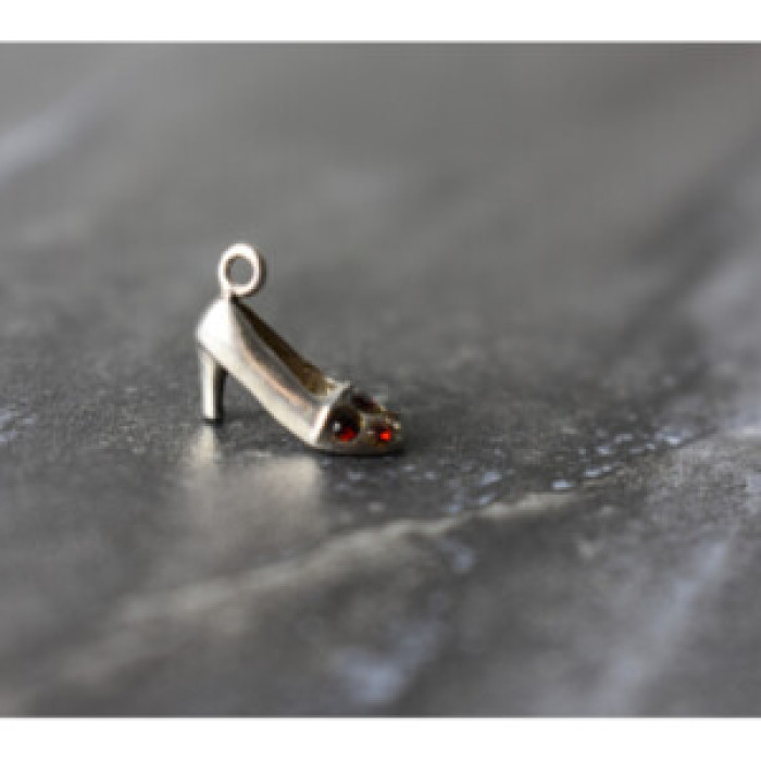 925 Sterling Silver Garnet & Heliodor 