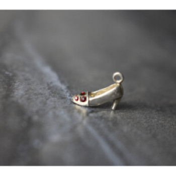 925 Sterling Silver Garnet & Heliodor 
