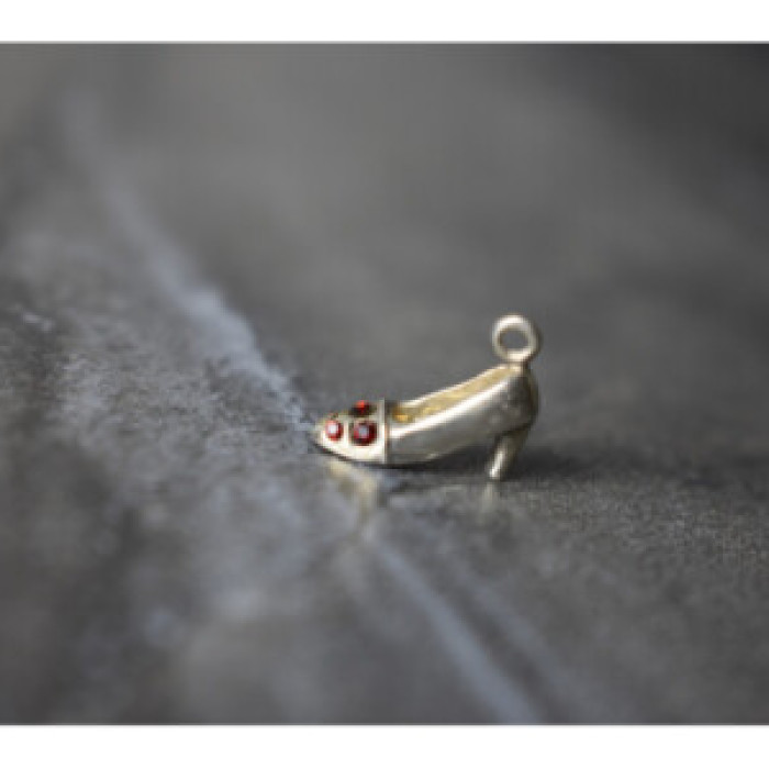 925 Sterling Silver Garnet & Heliodor 