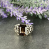 925 Sterling Silver Hessonite 