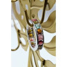 925 Sterling Silver Multi Gemstones Ring Size 8.5