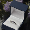925 Sterling Silver Iolite Ring Size 7