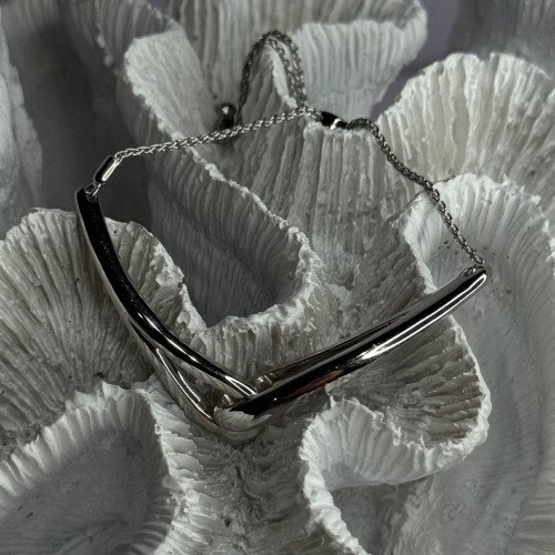 Elegant 925 Sterling Silver Bracelet Sizable
