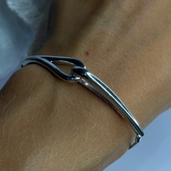 Elegant 925 Sterling Silver Bracelet Sizable