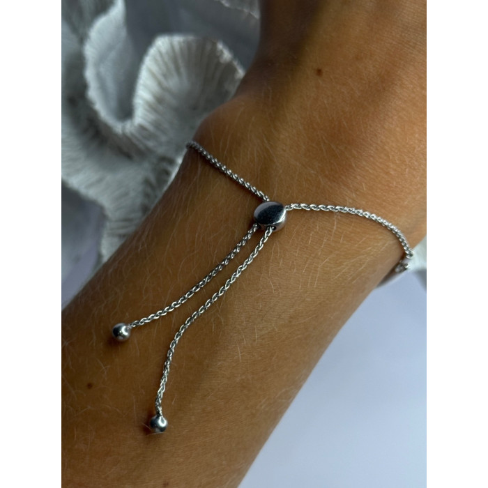 Elegant 925 Sterling Silver Bracelet Sizable
