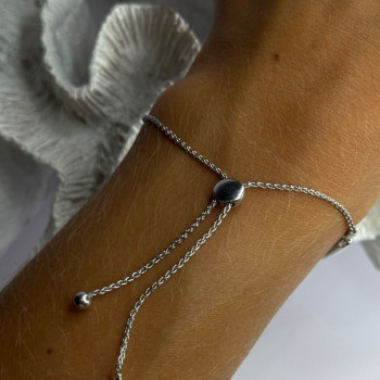 Elegant 925 Sterling Silver Bracelet Sizable