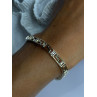 Elegant 925 Sterling Silver Bracelet Length 7
