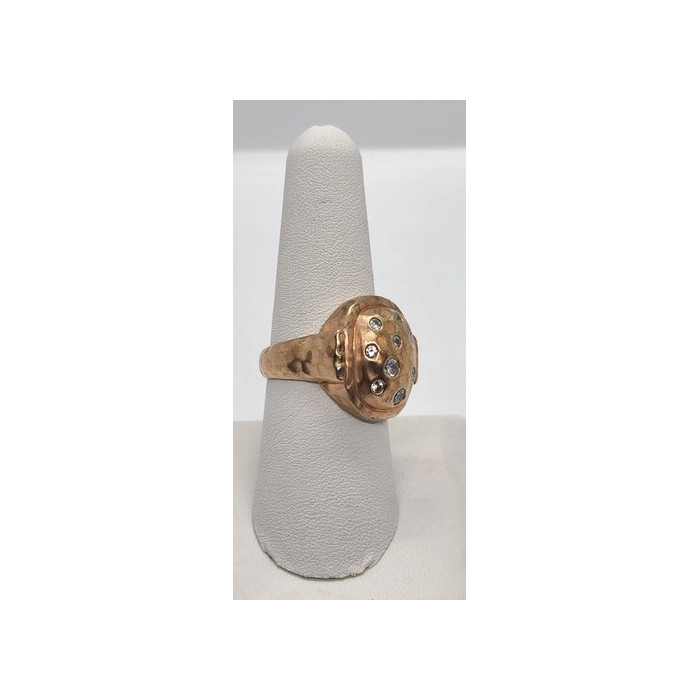 925 Sterling Silver CZ Ring Size 8