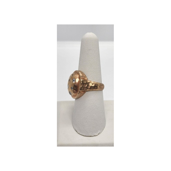 925 Sterling Silver CZ Ring Size 8