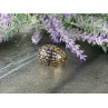 925 Sterling Silver Gold Plated Tanzanite Ring Size 5.5