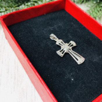 925 Sterling Silver Cross Pendant