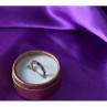 925 Sterling Silver Pink Topaz & CZ Ring Size 5.5