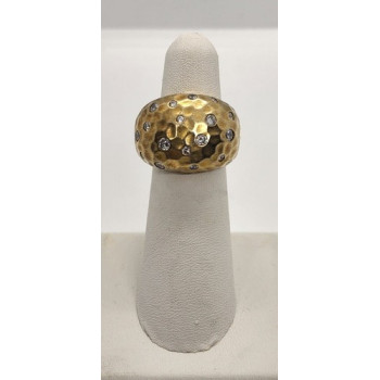 925 Sterling Silver CZ Ring Size 5