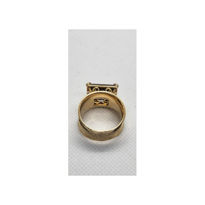 925 Sterling Silver Smoky Quartz Ring Size 8