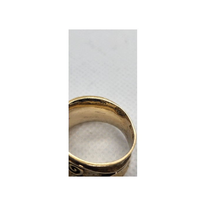 925 Sterling Silver Smoky Quartz Ring Size 8