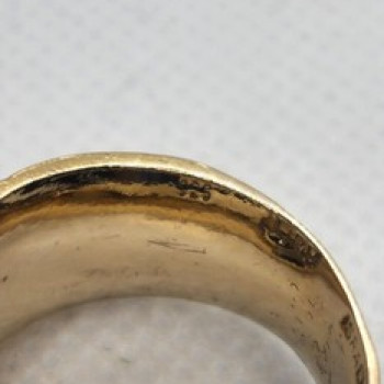 925 Sterling Silver Smoky Quartz Ring Size 8