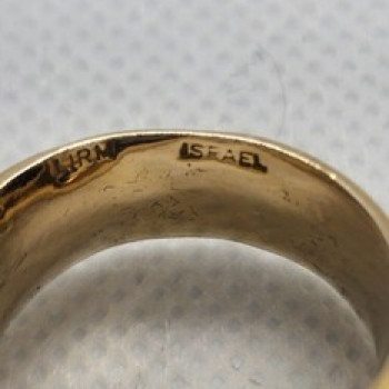 925 Sterling Silver Smoky Quartz Ring Size 8