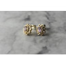925 Sterling Silver Amethyst Stud Earrings