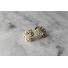 925 Sterling Silver Amethyst Stud Earrings
